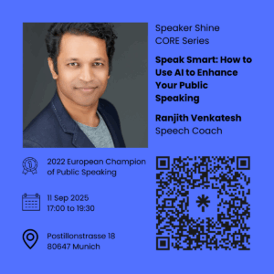 Speak Smart: How to Use AI to Enhance Your Public Speaking | Speaker Shine CORE Series