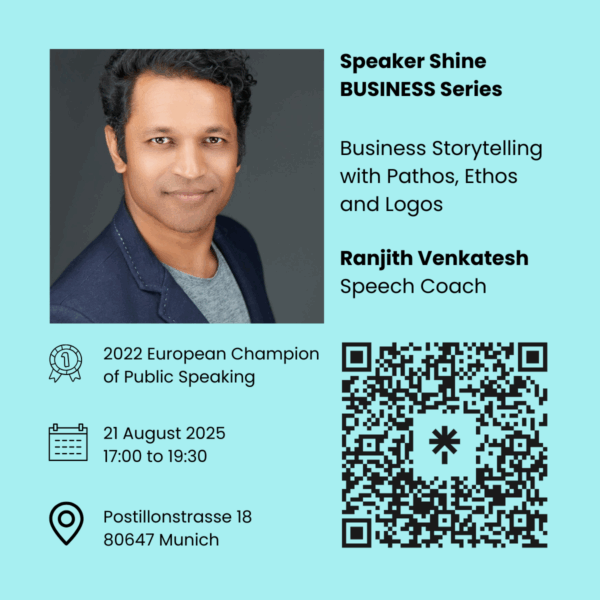 Business Storytelling | Speaker Shine BUSINESS Series